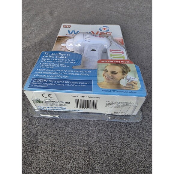 (NEW) WaxVac Gentle And Effective Ear Cleaner As Seen On TV  SEALED - Picture 5 of 5